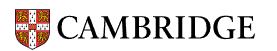 University of Cambridge logo